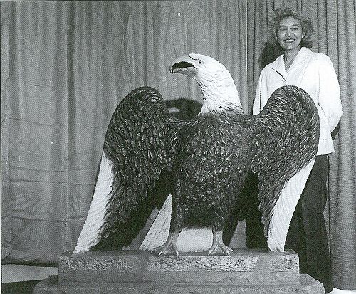 Abe Curry's Sandstone Eagle